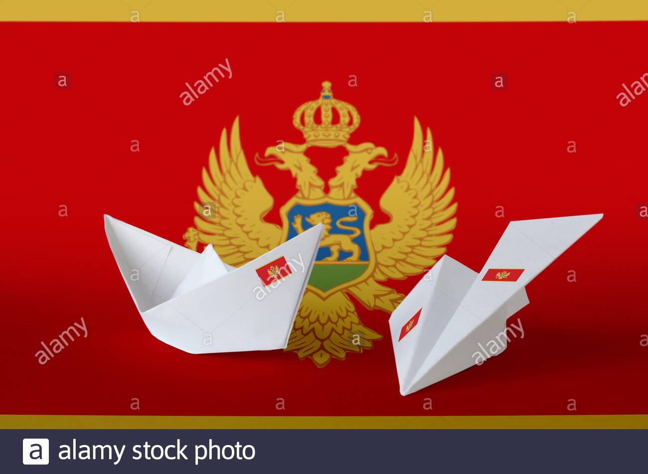 Montenegro origami